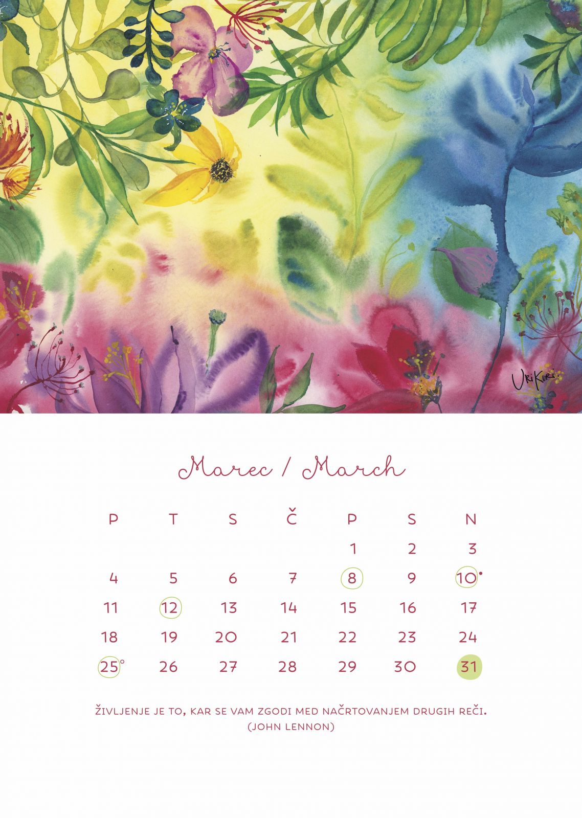 Uri Spring 2024 Calendar Lola Sibbie
